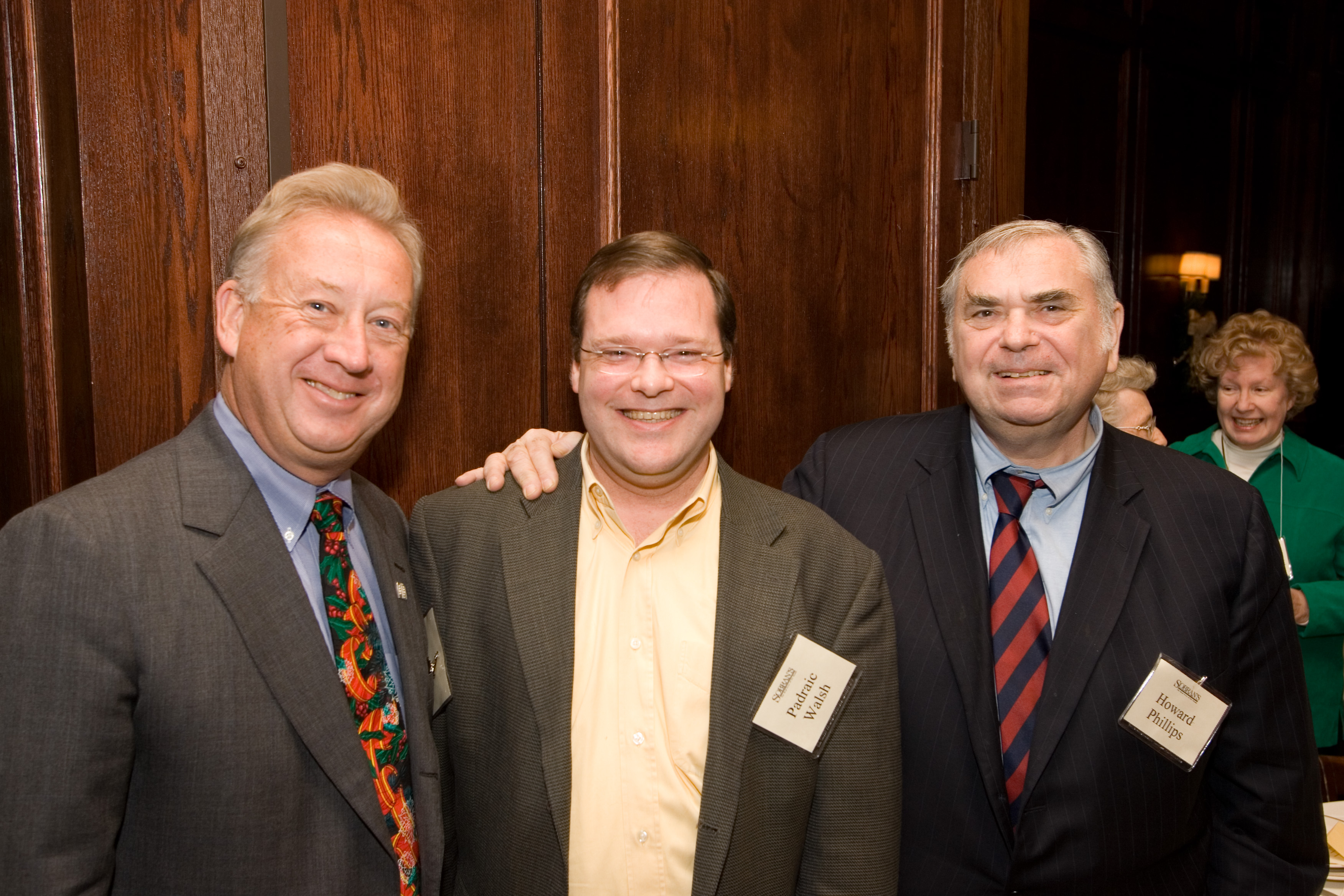 Michael Peroutka, Padraic Walsh, Howard Phillips