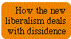 [Breaker quote: How 
the new liberalism deals with dissidence]