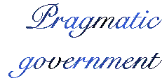 [Breaker quote: Pragmatic government]