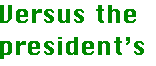 [Breaker quote: Versus the president's]
