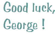 [Breaker quote for Nation-Building and Islam: Good luck, George!]